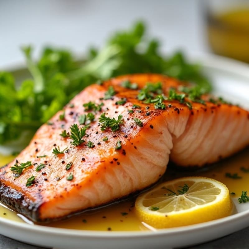 Lemon Herb Grilled Salmon
