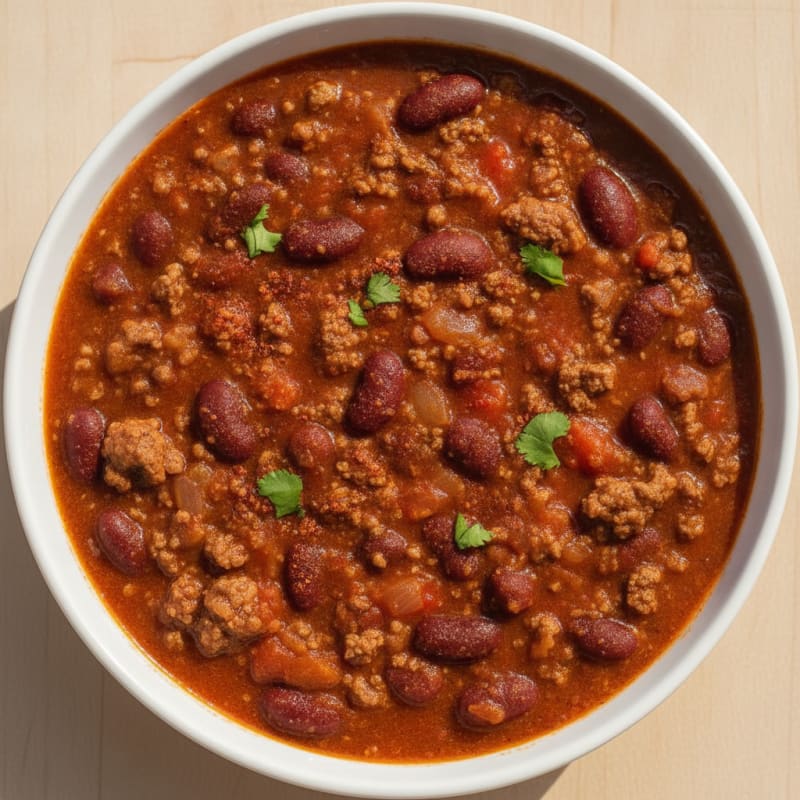 Hearty Beef and Bean Chili