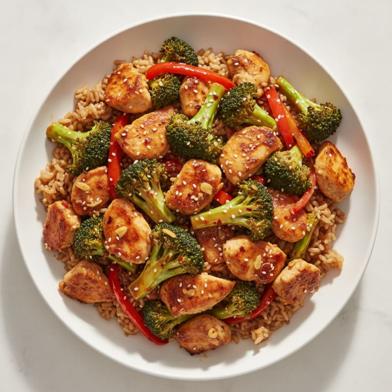 Teriyaki Chicken and Broccoli Stir-Fry