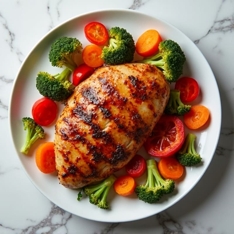 Sheet Pan Teriyaki Chicken with Roasted Vegetables
