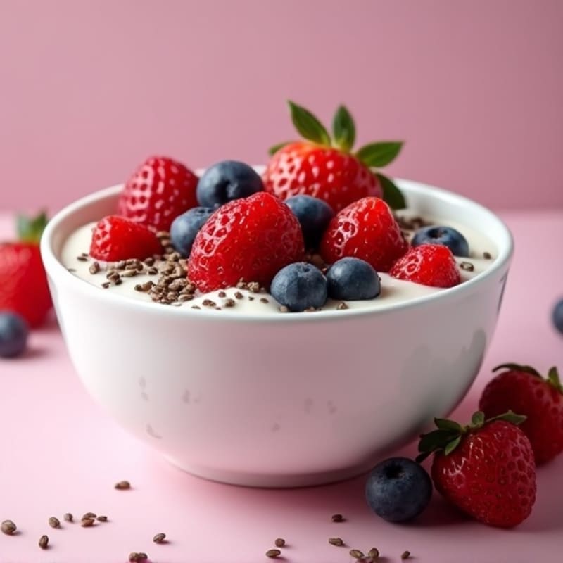 Protein-Packed Berry Greek Yogurt Bowl