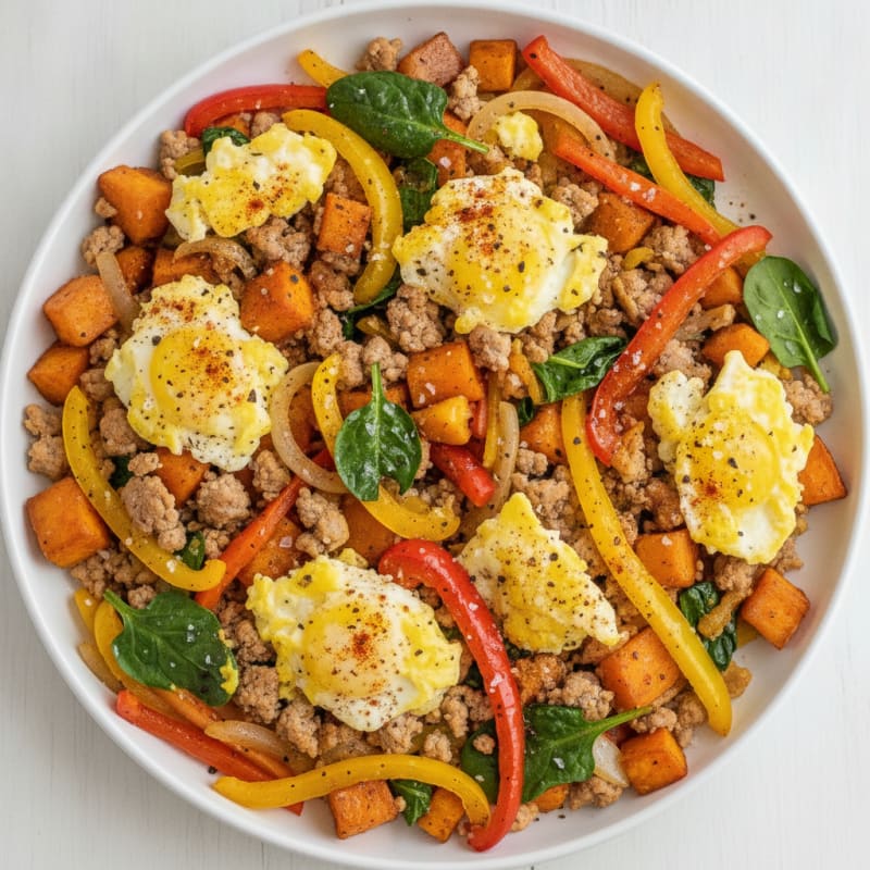 Hearty Grand Slam Breakfast Skillet