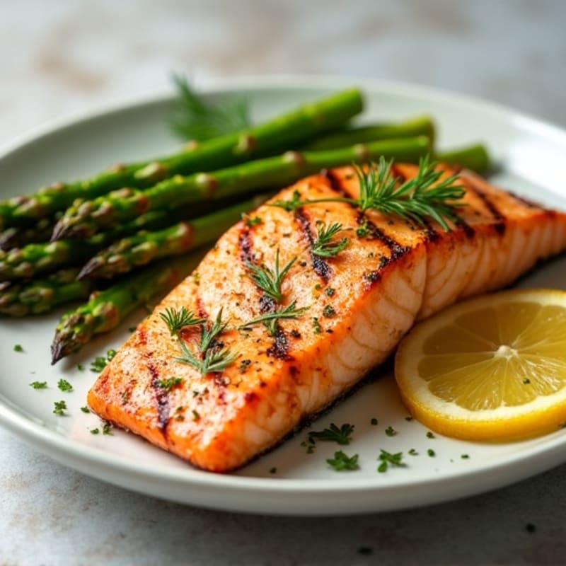 Lemon Herb Grilled Salmon