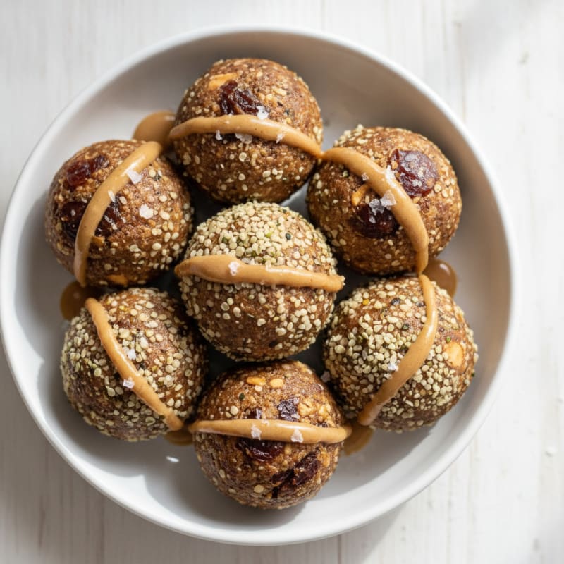 High-Protein Date and Nut Energy Bites