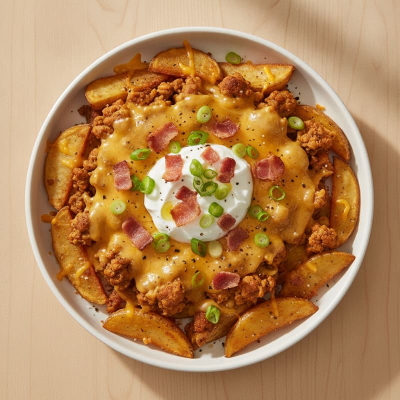 Loaded Bacon Cheddar Fries