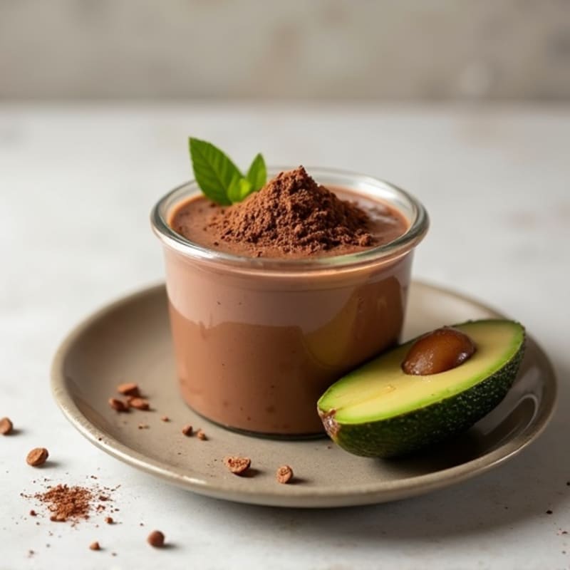 Creamy Avocado Chocolate Pudding