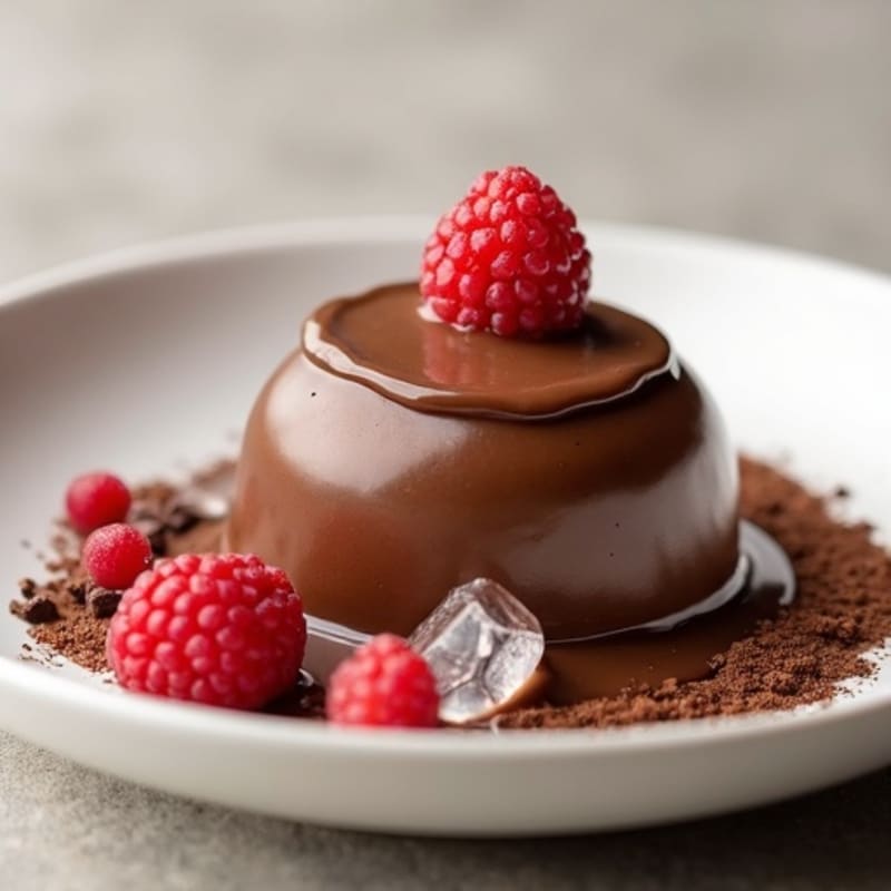 Silky Chocolate Protein Pudding