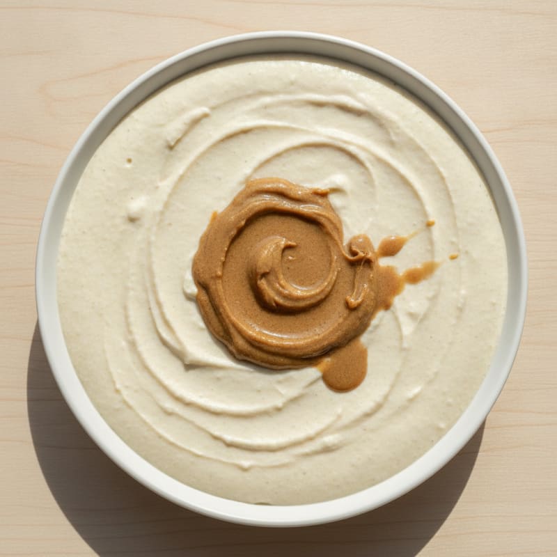 Creamy Vegan Protein Pudding with Almond Butter