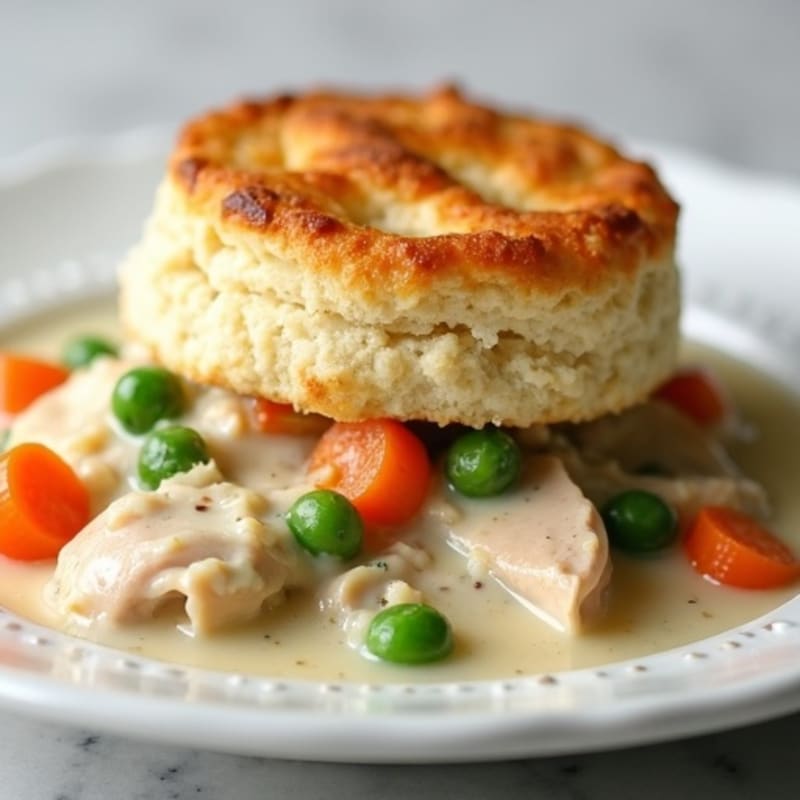 Creamy Chicken and Vegetable Pot Pie