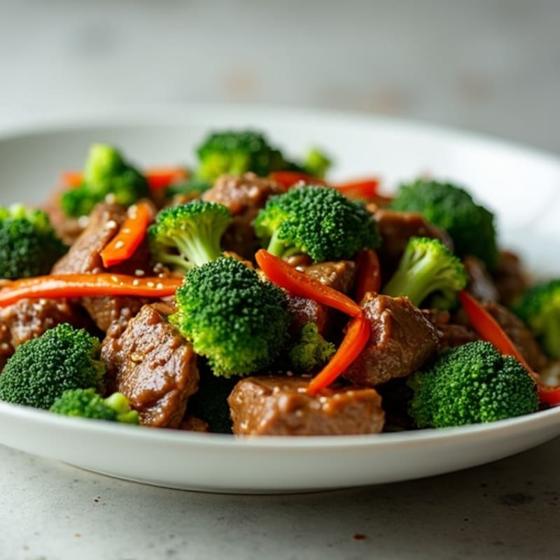 Ginger-Garlic Beef and Broccoli Stir-Fry