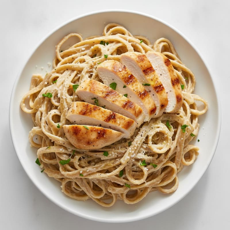 Chicken Alfredo Fettuccine