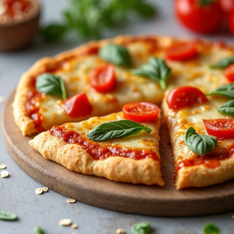 BBQ Chicken Protein Pizza with Crispy Crust