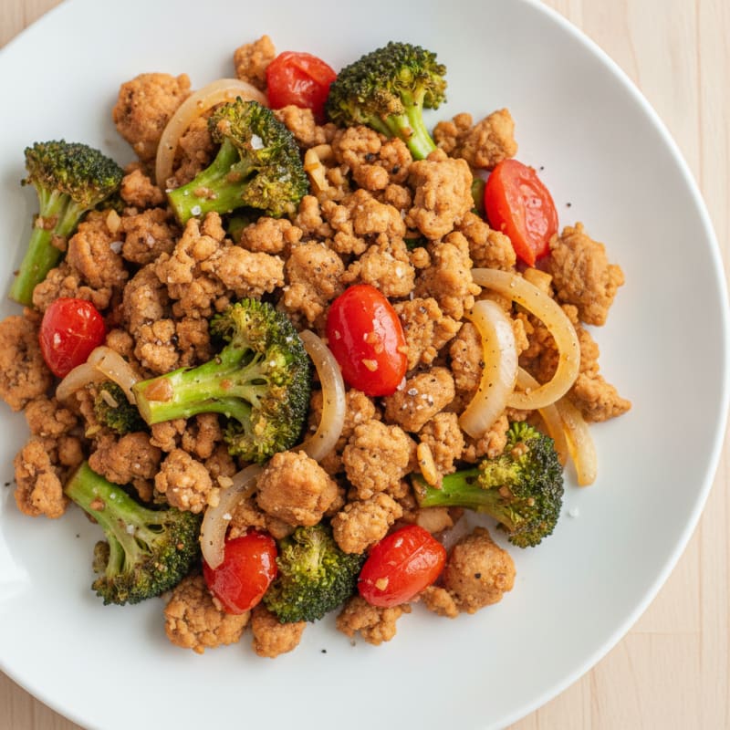 Turkey and Broccoli Stir-Fry