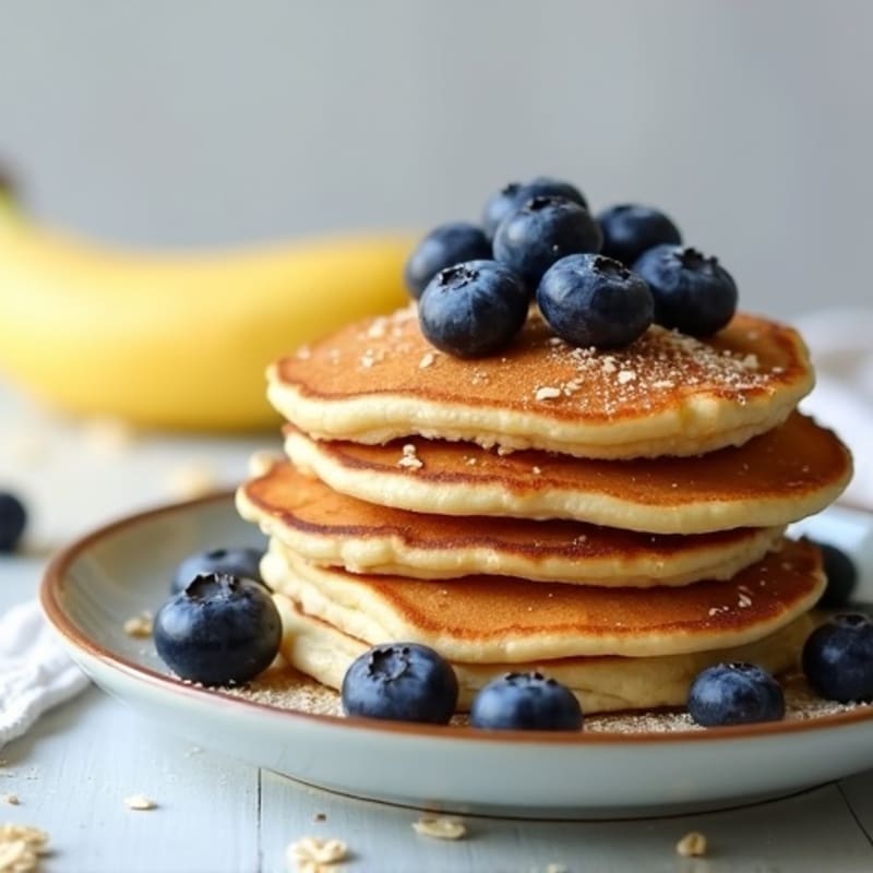 Healthy Fluffy Protein Pancakes