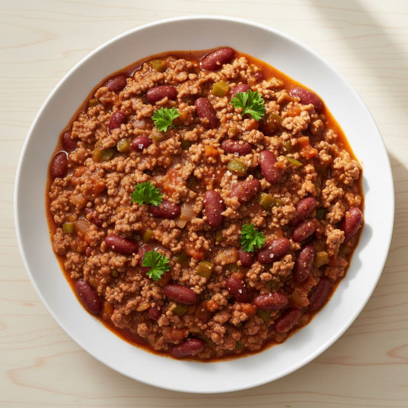 Tender Smoky Beef Chili with Beans