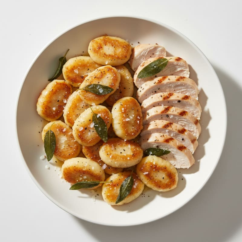 Ricotta Gnocchi with Sage Butter Sauce