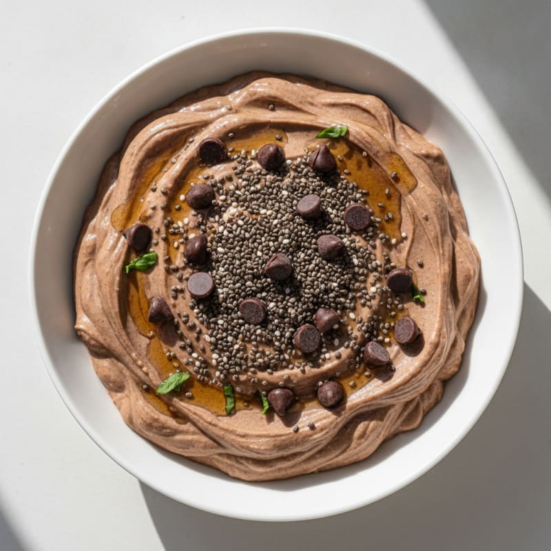 Silky Chocolate Protein Pudding