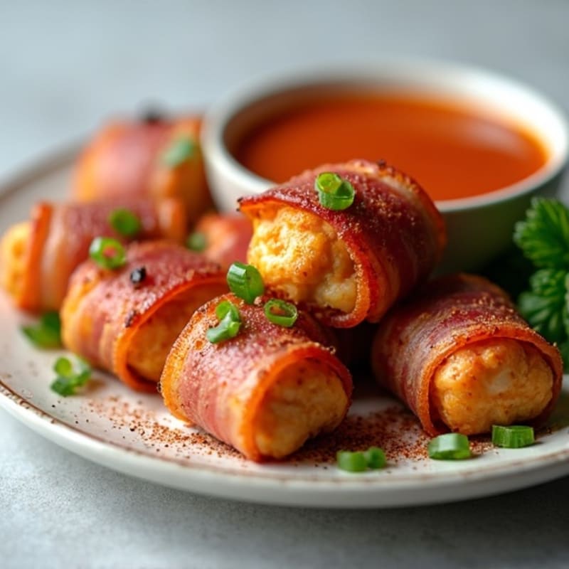 Crispy Bacon-Wrapped Spicy Jalapeño Chicken Bites