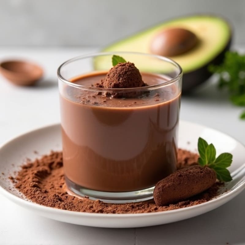 Silky Chocolate Protein Pudding