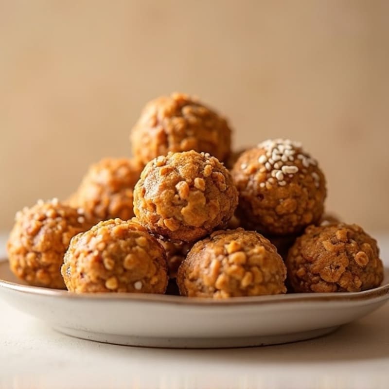 Maple-Spiced Pumpkin Energy Bites