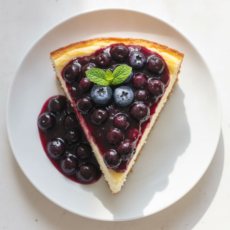 Creamy Greek Yogurt Protein Cheesecake