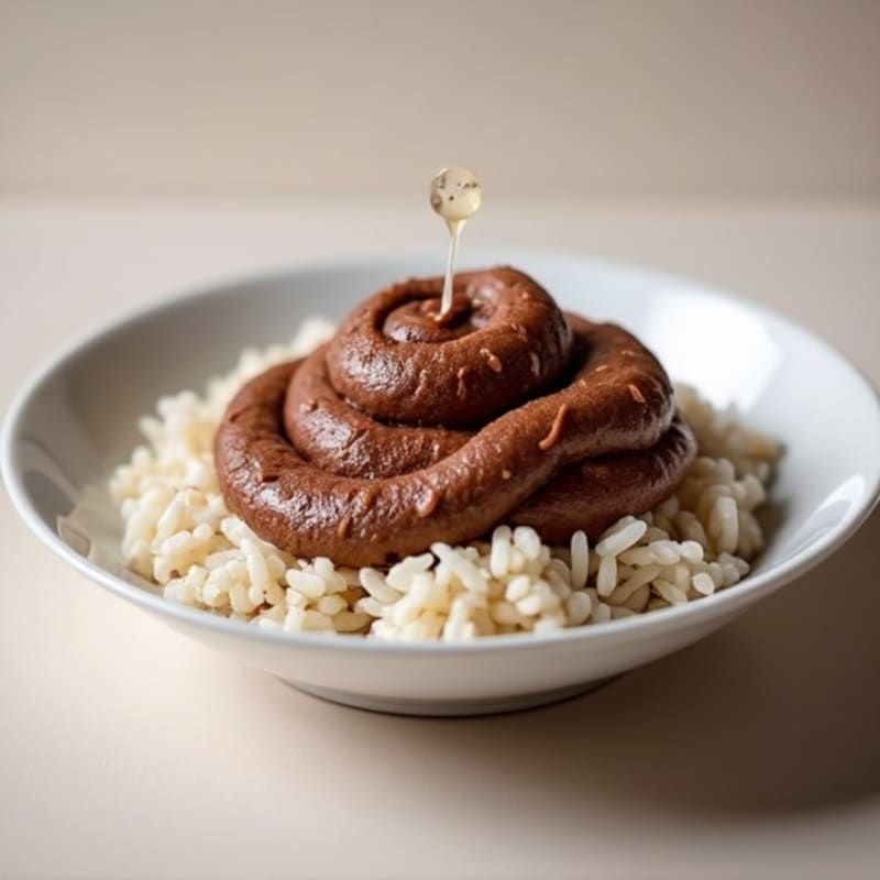 Protein Chocolate Rice Pudding with Greek Yogurt
