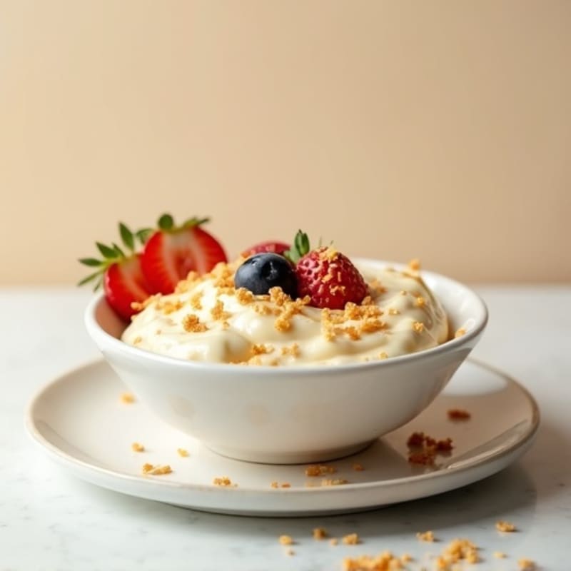 Silky Vanilla Protein Yogurt Bowl