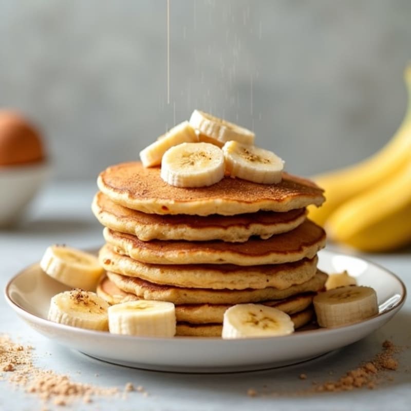 Protein-Packed Almond Flour Banana Pancakes