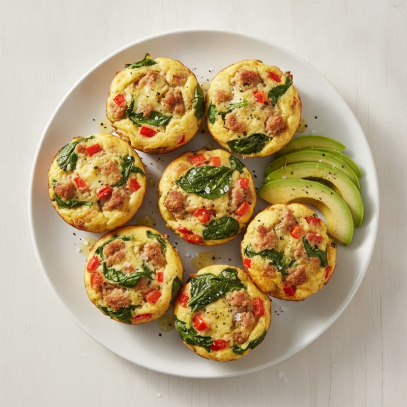 Baked Egg and Veggie Muffins