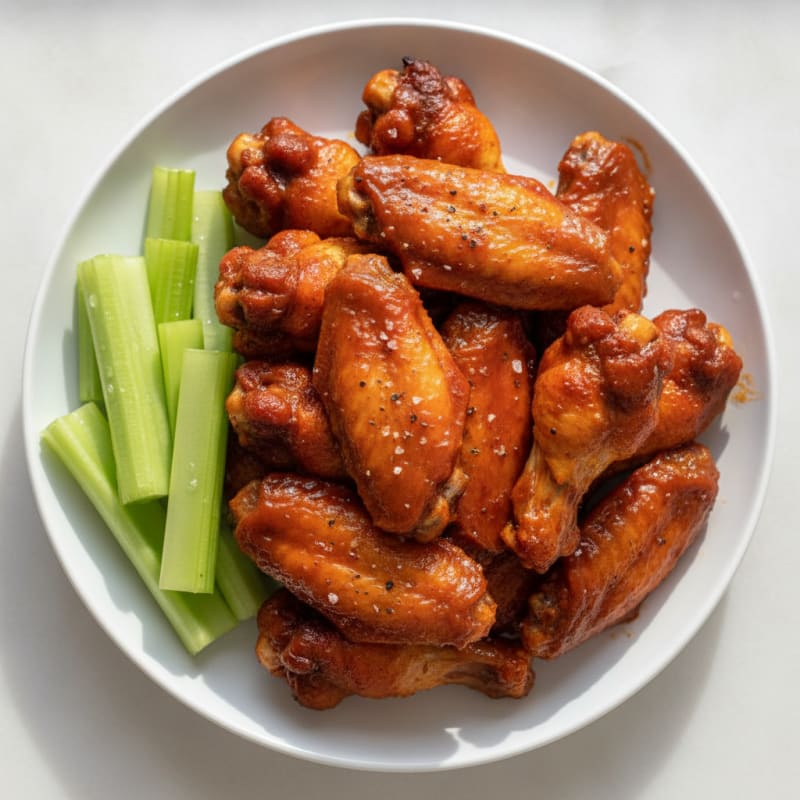 Sweet Heat BBQ Chicken Wings