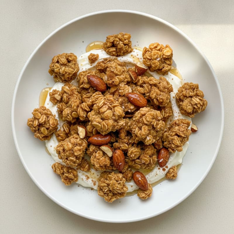 Baked Honey-Nut Granola Clusters