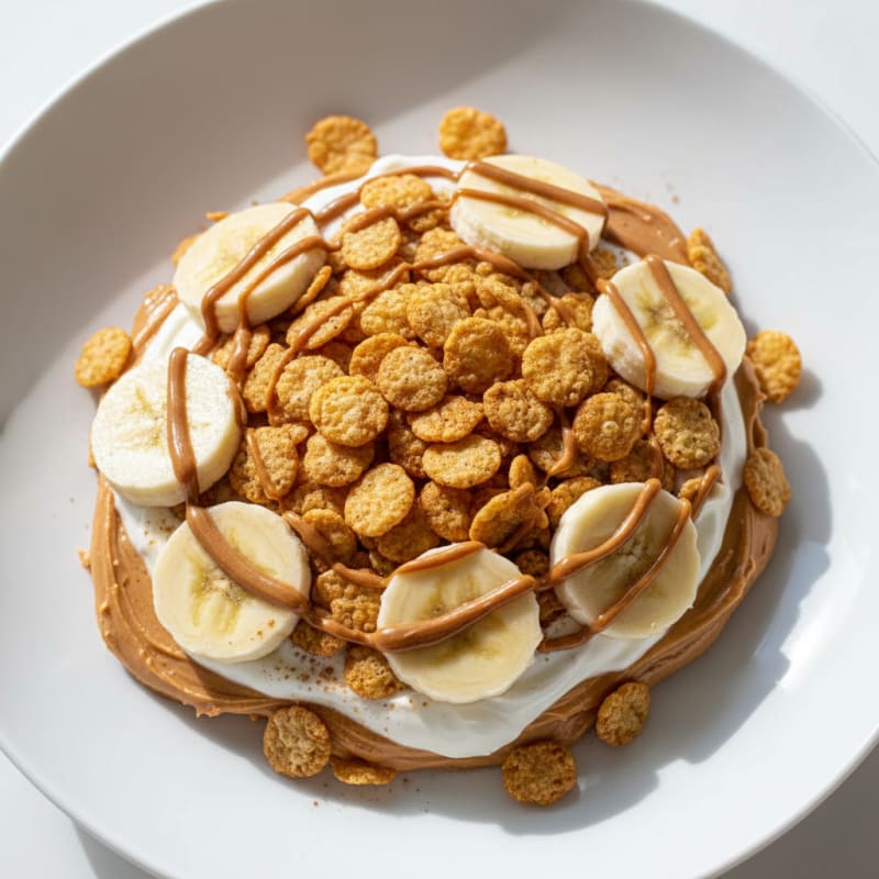 Peanut Butter Greek Yogurt Fiber Bowl