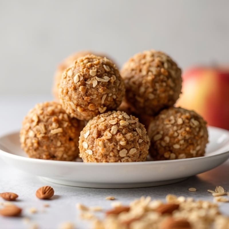 Crunchy Apple-Almond Energy Bites