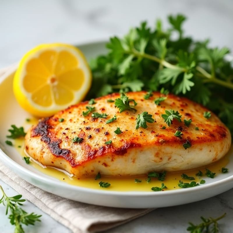 Pan-Seared Lemon Herb Chicken