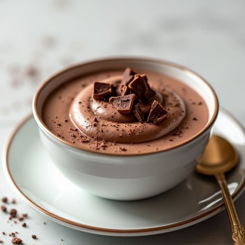 Silky Chocolate Greek Yogurt Protein Mousse