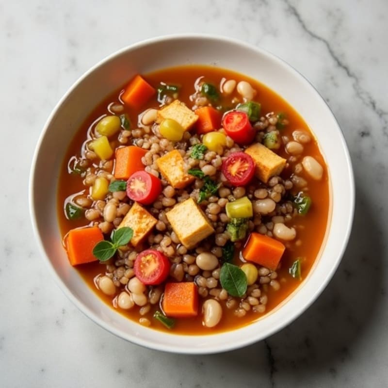 Hearty Root Vegetable and Bean Stew
