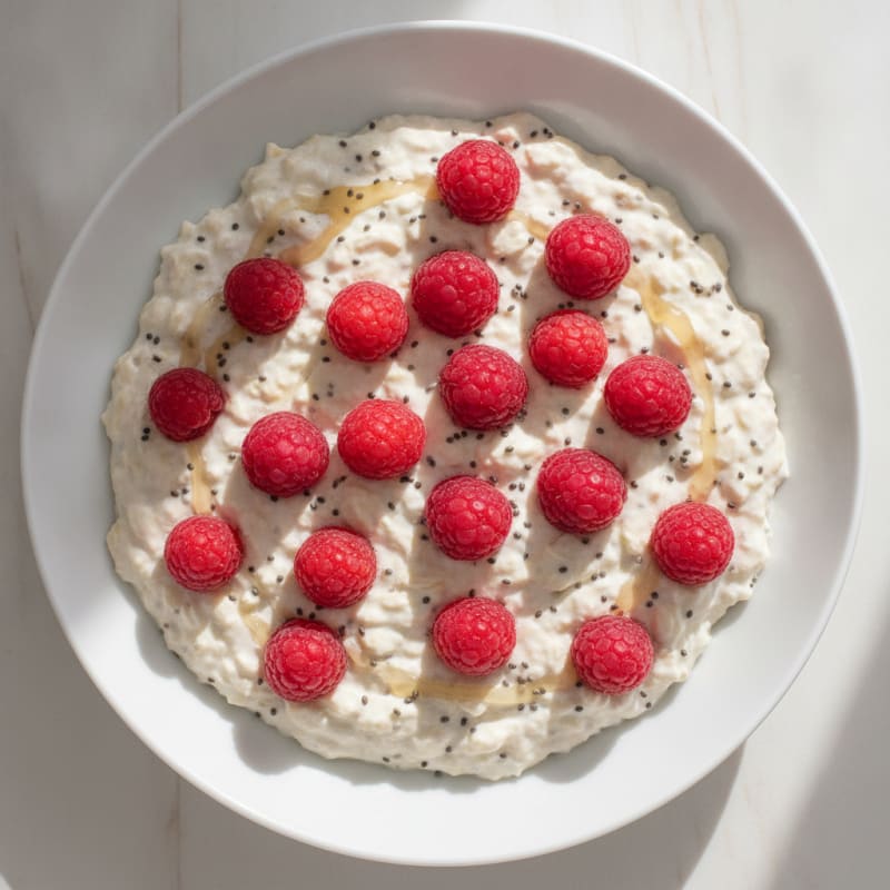 Greek Yogurt Protein Pudding with Whey and Oats
