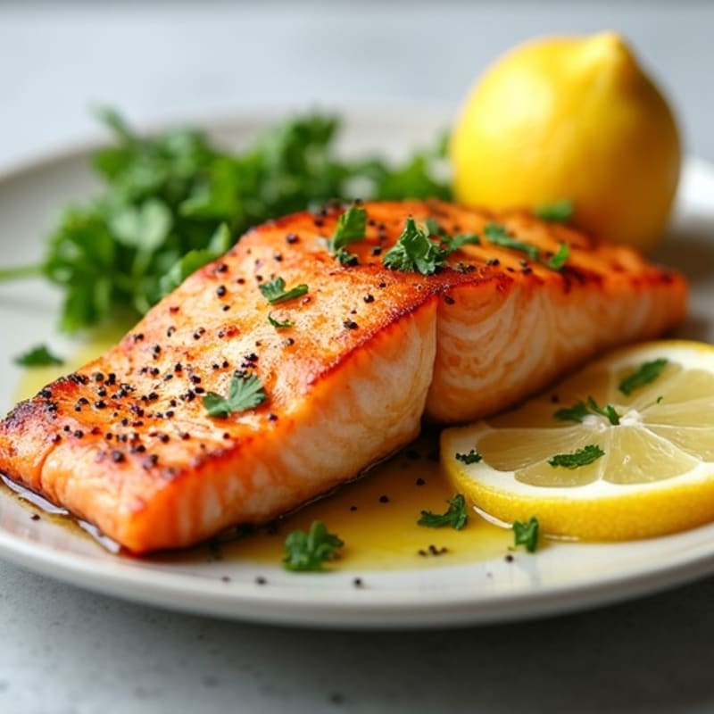 Lemon Herb Grilled Salmon