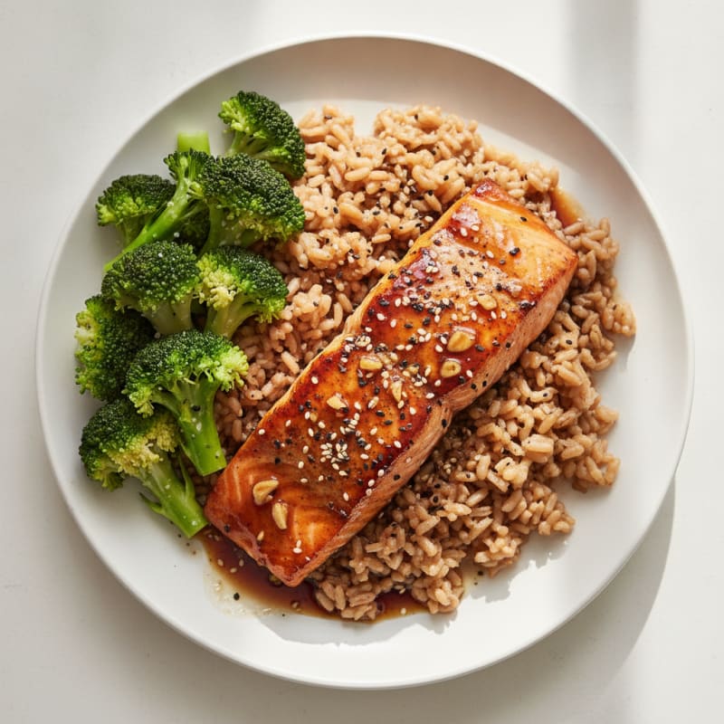 Teriyaki Glazed Salmon