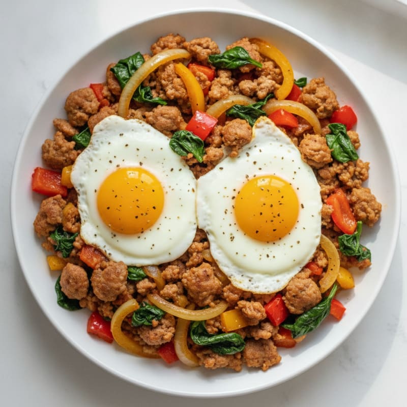 Sausage and Egg Breakfast Skillet