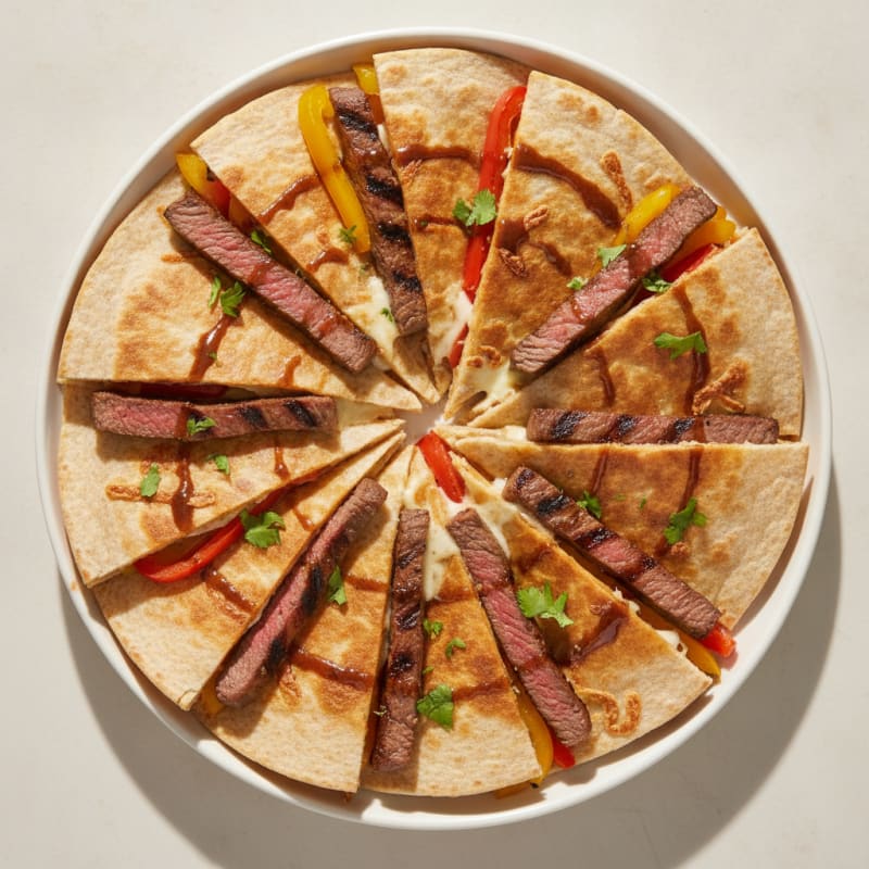 Pan-Seared Steak Quesadillas