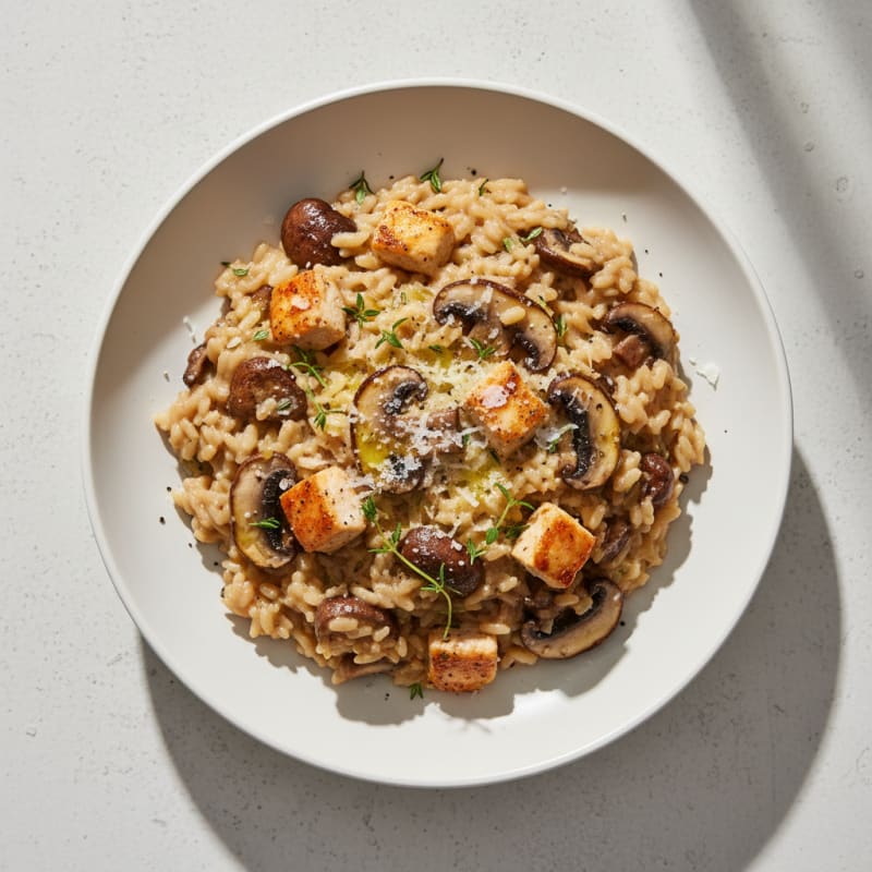 Creamy Wild Mushroom Risotto
