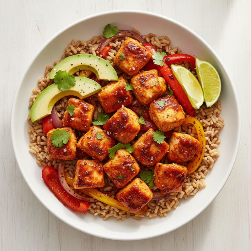 Smoky Chipotle Chicken and Rice Bowl