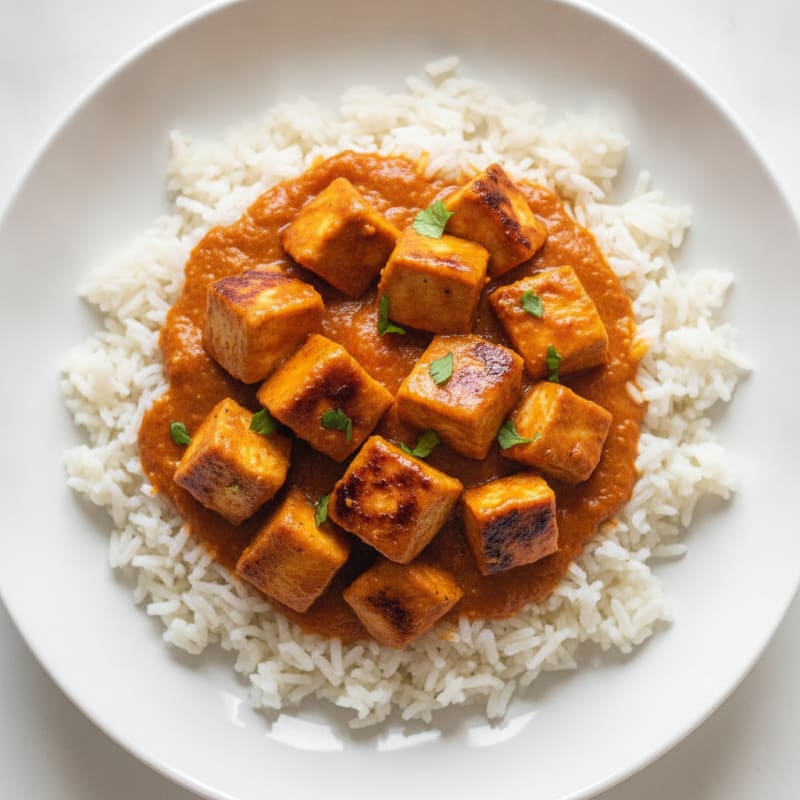 Spiced Butter Chicken with Basmati Rice