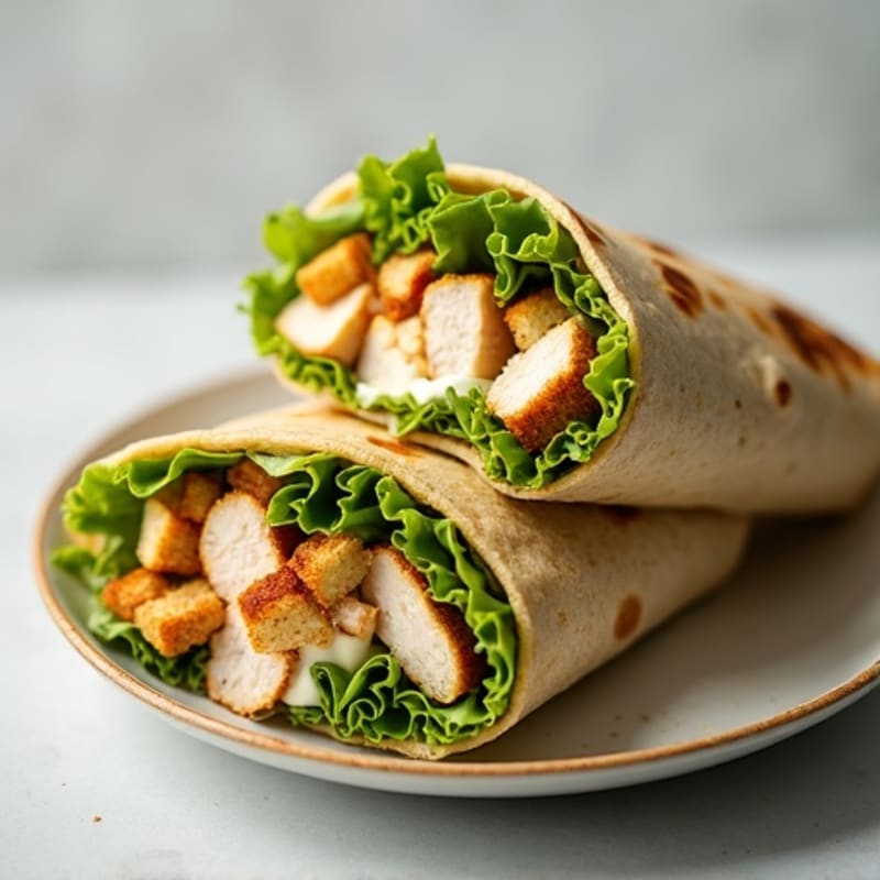 Grilled Chicken Caesar Crunch Wrap