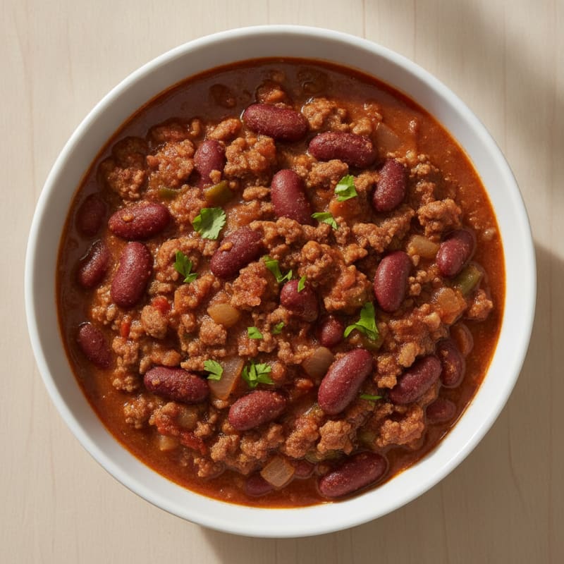 Hearty Beef and Bean Chili