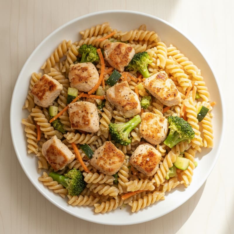 Toddler-Friendly Chicken and Veggie Pasta