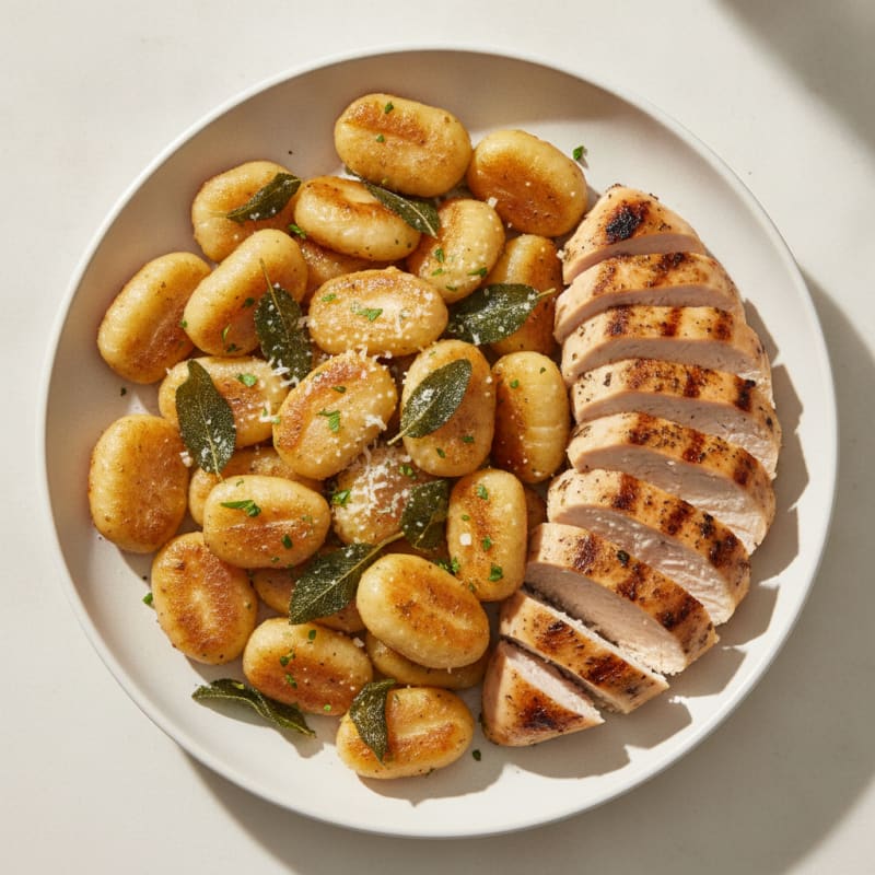 Ricotta Gnocchi with Sage Butter Sauce