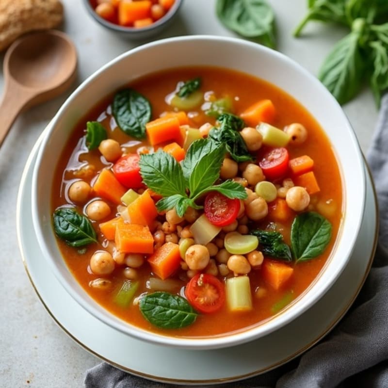 Hearty Fresh Vegetable Soup