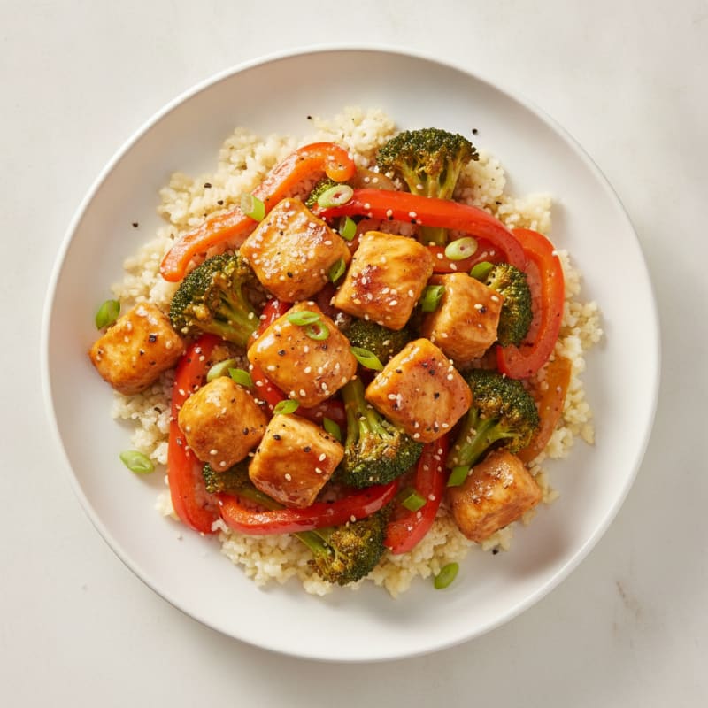 Orange Glazed Chicken Stir-Fry